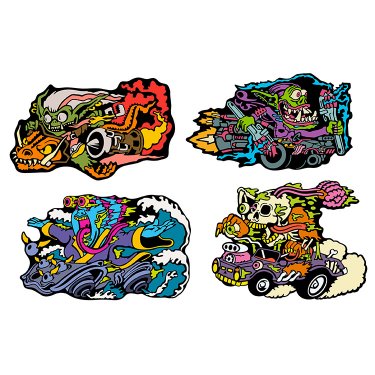 Heroes-Villains-Aetherdrift-Pin-Set